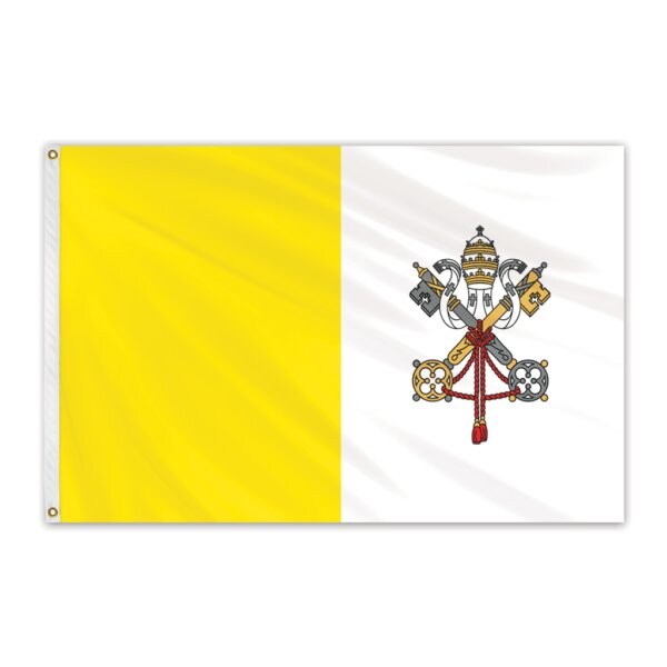 Vatican City Papal Outdoor Nylon Flag 5'x8'